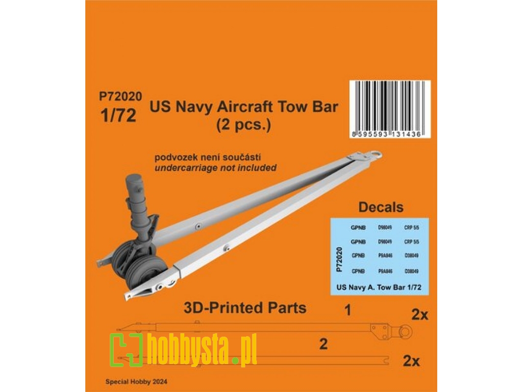 Us Navy Aircraft Tow Bar (2pcs) - zdjęcie 1 Us Navy Aircraft Tow Bar (2pcs) - zdjęcie 1