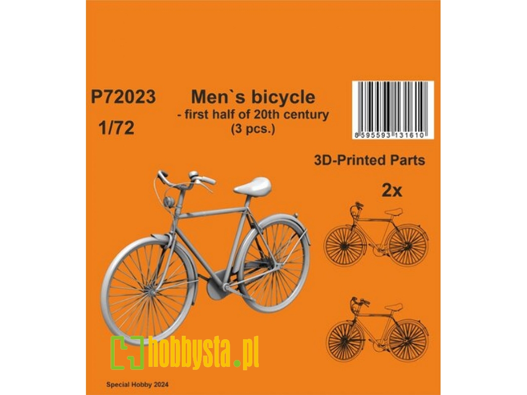 Men's Bicycle - First Half Of 20th Century (3pcs) - zdjęcie 1