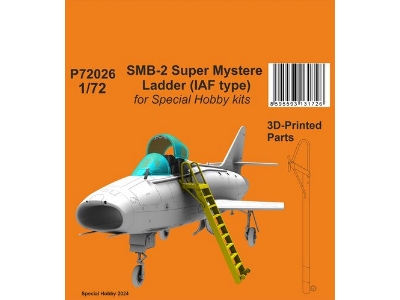 Smb-2 Super Mystere Drabinka  (Typ Iafsmb-2 Super Mystere Ladder (Iaf Type) (For Special Hobby Kits)) 3d  Sph - zdjęcie 1