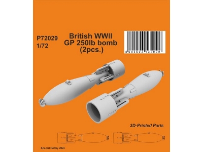British Wwii Gp 250lb Bomb (2pcs) - zdjęcie 1