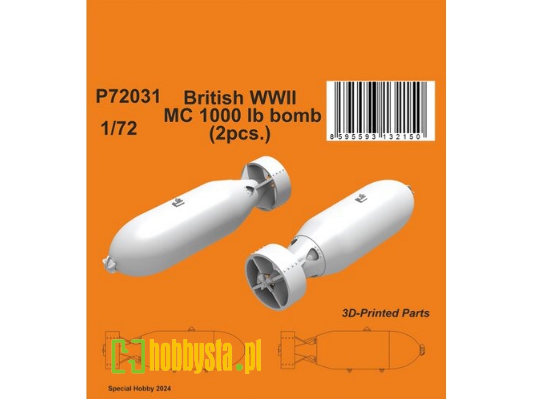 British Wwii Mc 1000 Lb Bomb (2pcs) - zdjęcie 1 British Wwii Mc 1000 Lb Bomb (2pcs) - zdjęcie 1