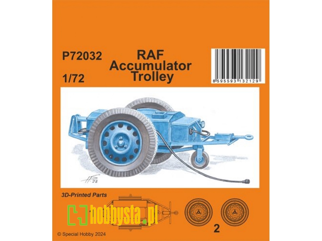 Raf Accumulator Trolley - zdjęcie 1 Raf Accumulator Trolley - zdjęcie 1