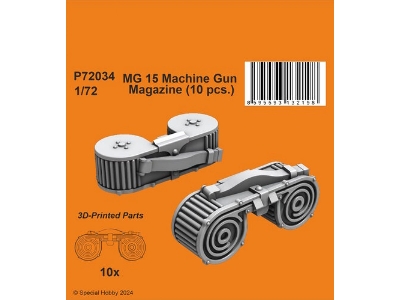 Mg 15 Machine Gun Magazine (10pcs) - zdjęcie 1