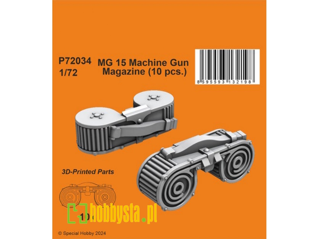 Mg 15 Machine Gun Magazine (10pcs) - zdjęcie 1 Mg 15 Machine Gun Magazine (10pcs) - zdjęcie 1