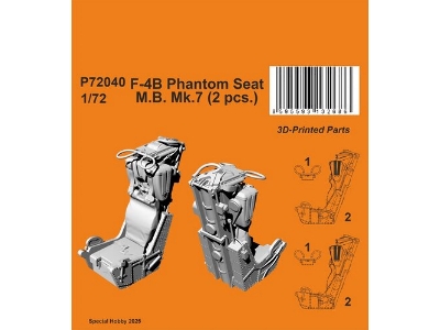 F-4b Phantom Seat M.B. Mk.7 (2pcs) - zdjęcie 1