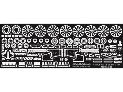 Airbus A319 Detailing Set For Aircraft (Designed To Be Used With Revell Kits) - zdjęcie 1