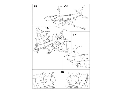 Airbus A319 Detailing Set For Aircraft (Designed To Be Used With Revell Kits) - zdjęcie 3