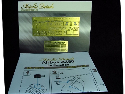Airbus A350 Detailing Set For Aircraft Model (Designed To Be Used With Revell Kits) - zdjęcie 2