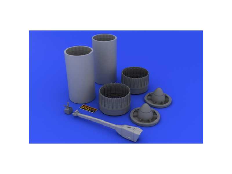 F-4 exhaust nozzles early 1/48 - Hasegawa - żywica i blaszki - zdjęcie 1 F-4 exhaust nozzles early 1/48 - Hasegawa - żywica i blaszki - zdjęcie 1