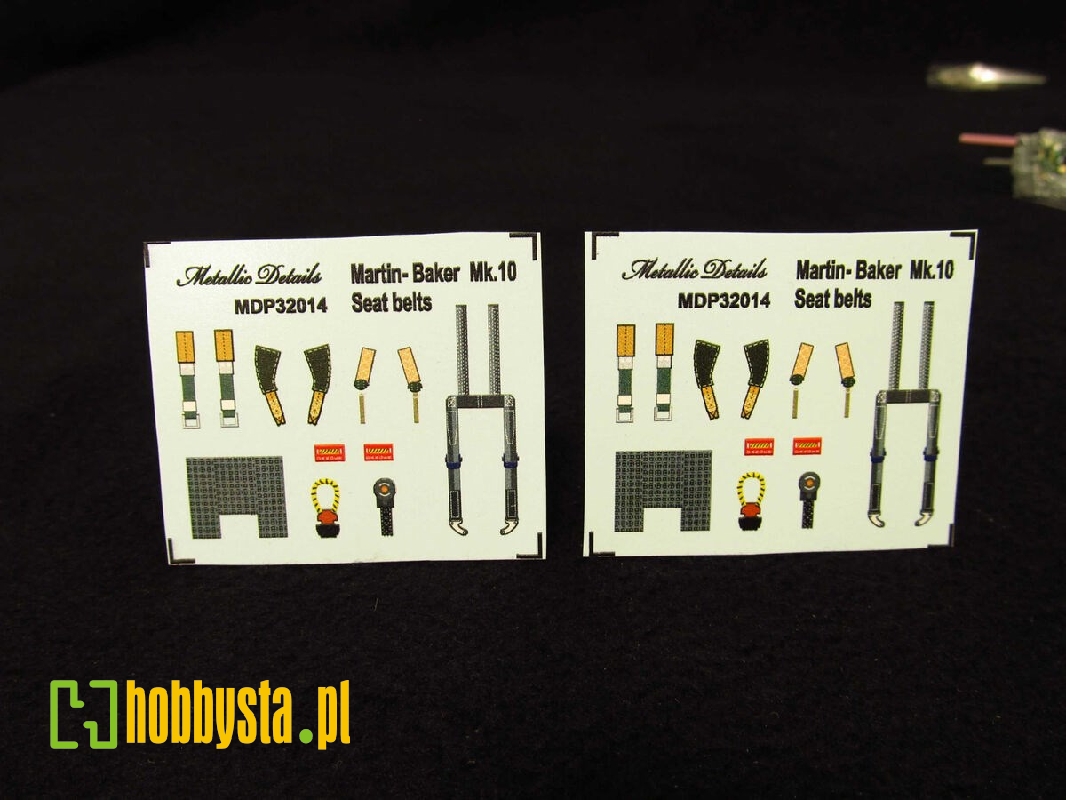 Martin-baker Mk.10 - Seat Belts 3d-printed - zdjęcie 1 Martin-baker Mk.10 - Seat Belts 3d-printed - zdjęcie 1
