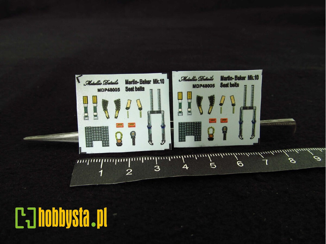 Martin-baker Mk.10 - Seat Belts (3d-printed) - zdjęcie 1 Martin-baker Mk.10 - Seat Belts (3d-printed) - zdjęcie 1