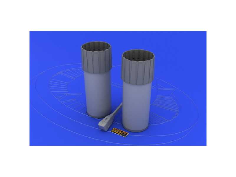 F-4 exhaust nozzles late 1/48 - Hasegawa - żywica i blaszki - zdjęcie 1 F-4 exhaust nozzles late 1/48 - Hasegawa - żywica i blaszki - zdjęcie 1