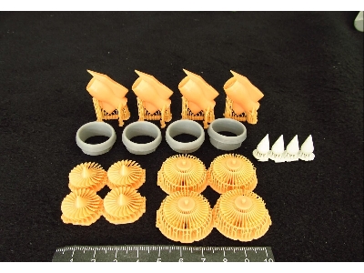 Airbus A380-800 Trent 900 Engines X 4 - 3d-printed (For Revell Kits) - zdjęcie 1