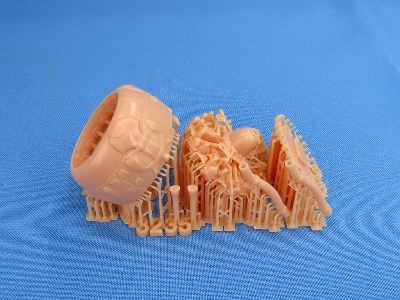 Gloster Gladiator - Cowling And Engine 3d-printed (For Icm Kits) - zdjęcie 1