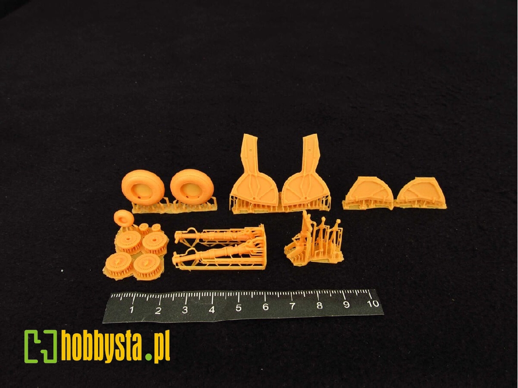 Yakovlev Yak-9 - Landing Gears 3d-printed (For Icm Kits) - zdjęcie 1 Yakovlev Yak-9 - Landing Gears 3d-printed (For Icm Kits) - zdjęcie 1