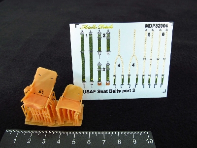 Douglas A-26 B/C Invader - Seats 3d-printed (For Hobby Boss Kits) - zdjęcie 1