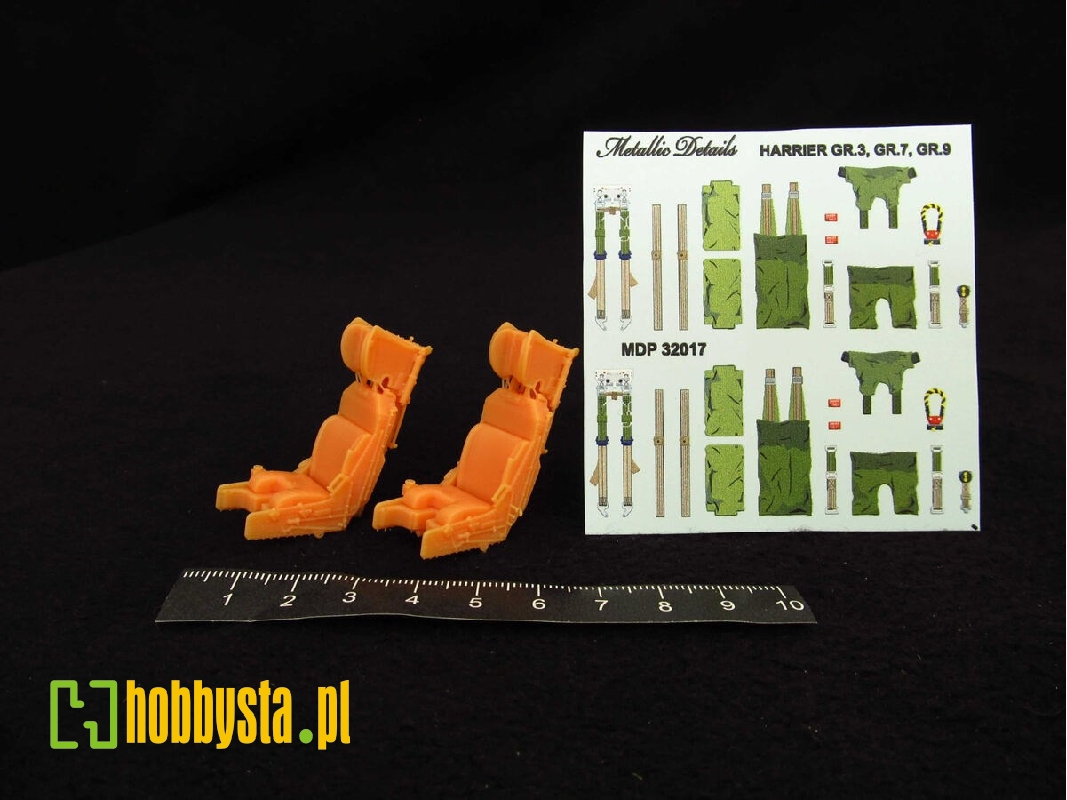 Bae Harrier Gr.3 / Gr.7 / Gr.9 - Ejection Seats X 2 (3d-printed) - zdjęcie 1 Bae Harrier Gr.3 / Gr.7 / Gr.9 - Ejection Seats X 2 (3d-printed) - zdjęcie 1