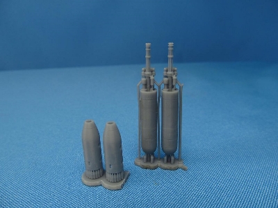 M18 Gun Pod With M134 Minigun As Used On The Cessna O-2a (For Icm And Other Kits) - zdjęcie 1