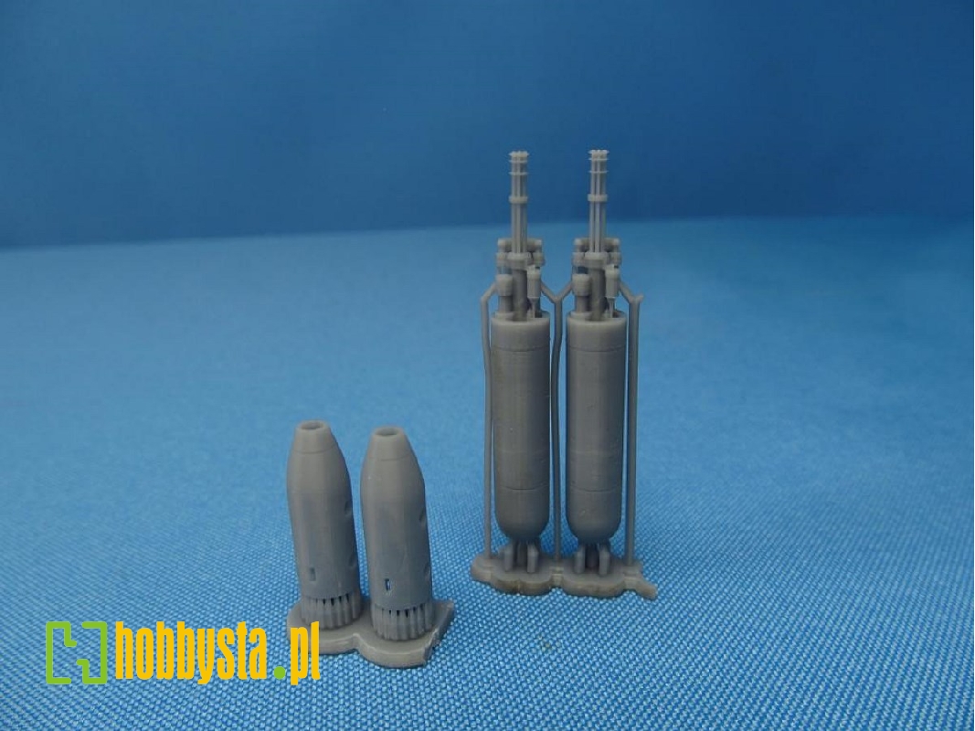M18 Gun Pod With M134 Minigun As Used On The Cessna O-2a (For Icm And Other Kits) - zdjęcie 1