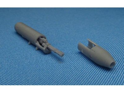 M18 Gun Pod With M134 Minigun As Used On The Cessna O-2a (For Icm And Other Kits) - zdjęcie 4