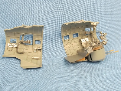 Boeing B-17 G Flying Fortress - Bombardier's Cockpit Interior Set (For Hong Kong Model Kits) - zdjęcie 2