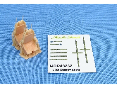 Bell V-22 Osprey - Seats 3d-printed (For Hobby Boss Kits) - zdjęcie 1