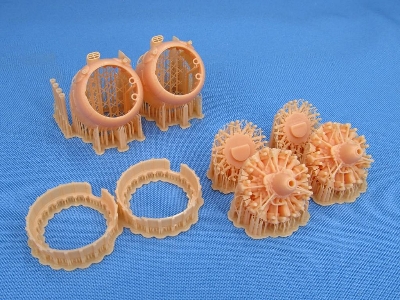 Bristol Blenheim Mk.I - Cowlings And Engines 3d-printed  (For Airfix Kits) - zdjęcie 1