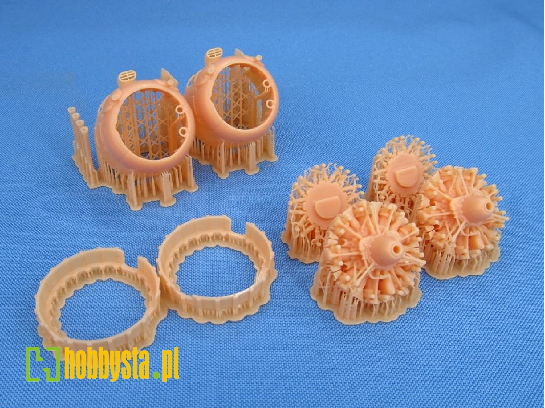 Bristol Blenheim Mk.I - Cowlings And Engines 3d-printed (For Airfix Kits) - zdjęcie 1 Bristol Blenheim Mk.I - Cowlings And Engines 3d-printed (For Airfix Kits) - zdjęcie 1