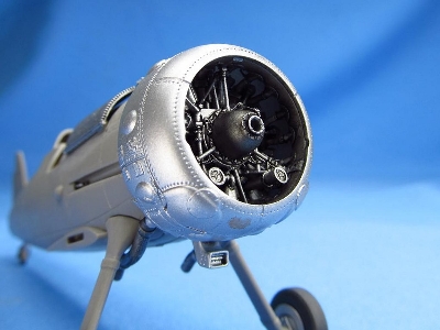 Gloster Gladiator - Cowling And Engine 3d-printed  (For I Love Kit, Merit And Roden Kits)) - zdjęcie 8