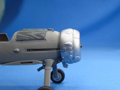 Gloster Gladiator - Cowling And Engine 3d-printed  (For I Love Kit, Merit And Roden Kits)) - zdjęcie 9