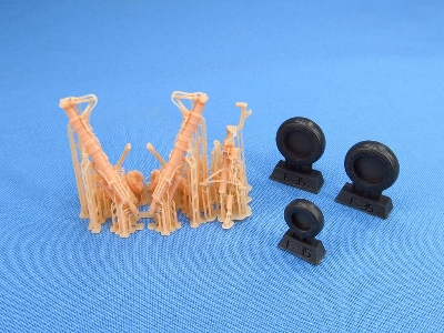 Lockheed Martin F-35 A Lightning Ii - Landing Gears 3d-printed (For Tamiya Kits) - zdjęcie 1