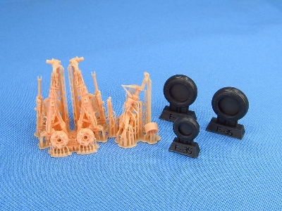 Lockheed Martin F-35 A Lightning Ii - Landing Gears 3d-printed (For Meng Model Kits) - zdjęcie 1