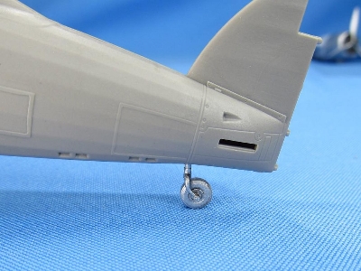Gloster Gladiator - Wheels 3d-printed (For I Love Kit, Merit And Roden Kits) - zdjęcie 3