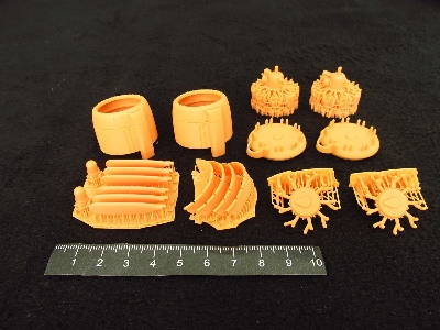 Lockheed Pv-1 Ventura - Cowlings And Engines 3d-printed (For Revell And Academy) - zdjęcie 1