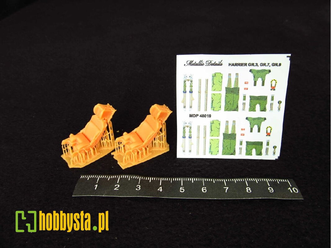Bae Harrier Gr.3 / Gr.7 / Gr.9 - Ejection Seat X 2 With Seatbelts (3d-printed) - zdjęcie 1 Bae Harrier Gr.3 / Gr.7 / Gr.9 - Ejection Seat X 2 With Seatbelts (3d-printed) - zdjęcie 1