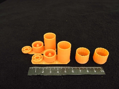 Mcdonnell Douglas F-4 E/F/G/J/S Phantom Ii - Jet Nozzles (3d-printed / For Hasegawa And Italeri Kits) - zdjęcie 1
