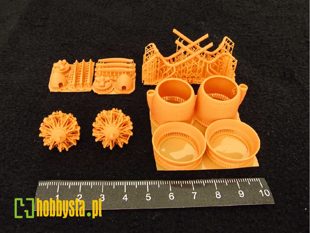 Gotha Go-244 B - Cowlings And Engines 3d-printed (For Icm Kits) - zdjęcie 1 Gotha Go-244 B - Cowlings And Engines 3d-printed (For Icm Kits) - zdjęcie 1