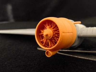 Gotha Go-244 B - Cowlings And Engines 3d-printed (For Icm Kits) - zdjęcie 8