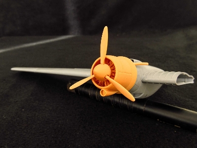 Gotha Go-244 B - Cowlings And Engines 3d-printed (For Icm Kits) - zdjęcie 10