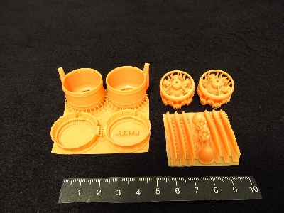 Bristol Beaufort Mk.I / Mk.Ia - Cowlings And Engines 3d-printed (For Icm Kits) - zdjęcie 1