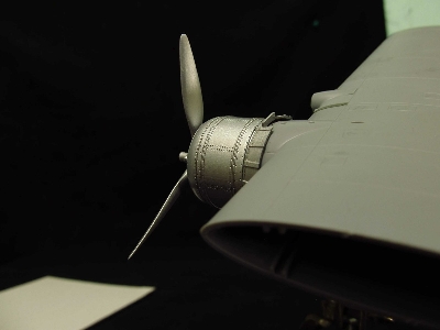 Bristol Beaufort Mk.I / Mk.Ia - Cowlings And Engines 3d-printed (For Icm Kits) - zdjęcie 4