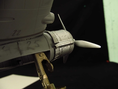 Bristol Beaufort Mk.I / Mk.Ia - Cowlings And Engines 3d-printed (For Icm Kits) - zdjęcie 5