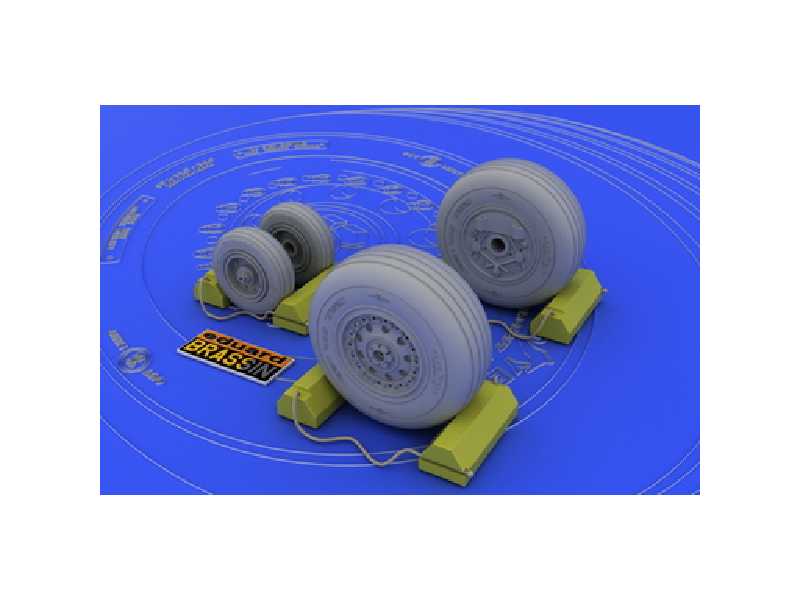 F-4J/ S wheels 1/48 - Hasegawa - żywica i blaszki - zdjęcie 1 F-4J/ S wheels 1/48 - Hasegawa - żywica i blaszki - zdjęcie 1