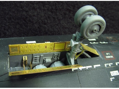 Lockheed Sr-71 Blackbird - Landing Gears (Designed To Be Used With Academy And Italeri Kits) - zdjęcie 5