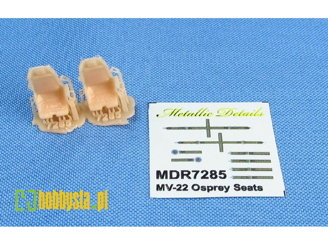 Bell V-22 Osprey - Seats 3d-printed (For Hobby Boss Kits) - zdjęcie 1 Bell V-22 Osprey - Seats 3d-printed (For Hobby Boss Kits) - zdjęcie 1
