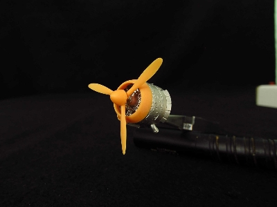 Fiat Cr.42 Falco - Propellers Set 3d-printed (For Italeri And Supermodel Kits) - zdjęcie 3