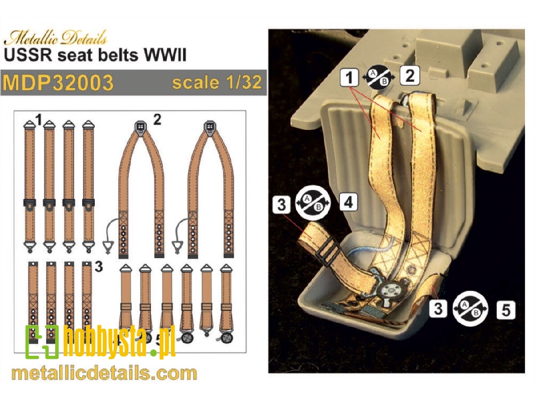 Ussr Wwii Seat Belts - zdjęcie 1 Ussr Wwii Seat Belts - zdjęcie 1
