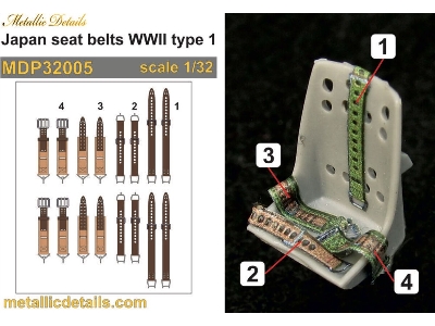Japanese Wwii Seat Belts Type 1 - zdjęcie 1