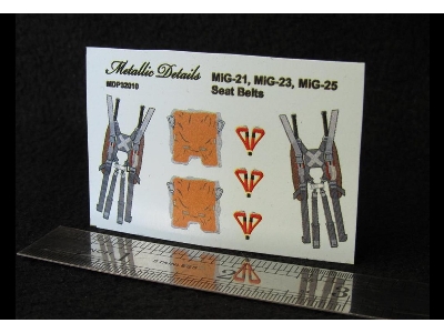 Mikoyan Mig-21 / Mig-23 And Mig-25 - Seat Belts - zdjęcie 2