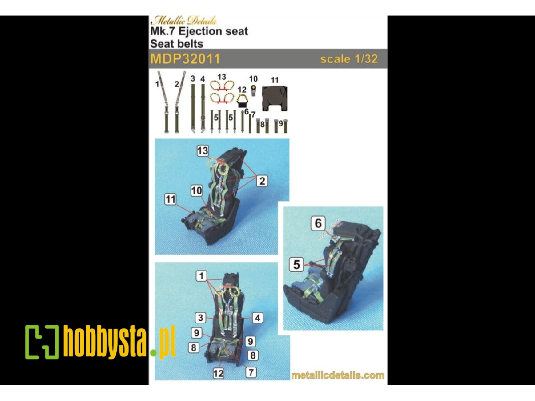 Mk.7 Ejection Seat - Seat Belts - zdjęcie 1 Mk.7 Ejection Seat - Seat Belts - zdjęcie 1